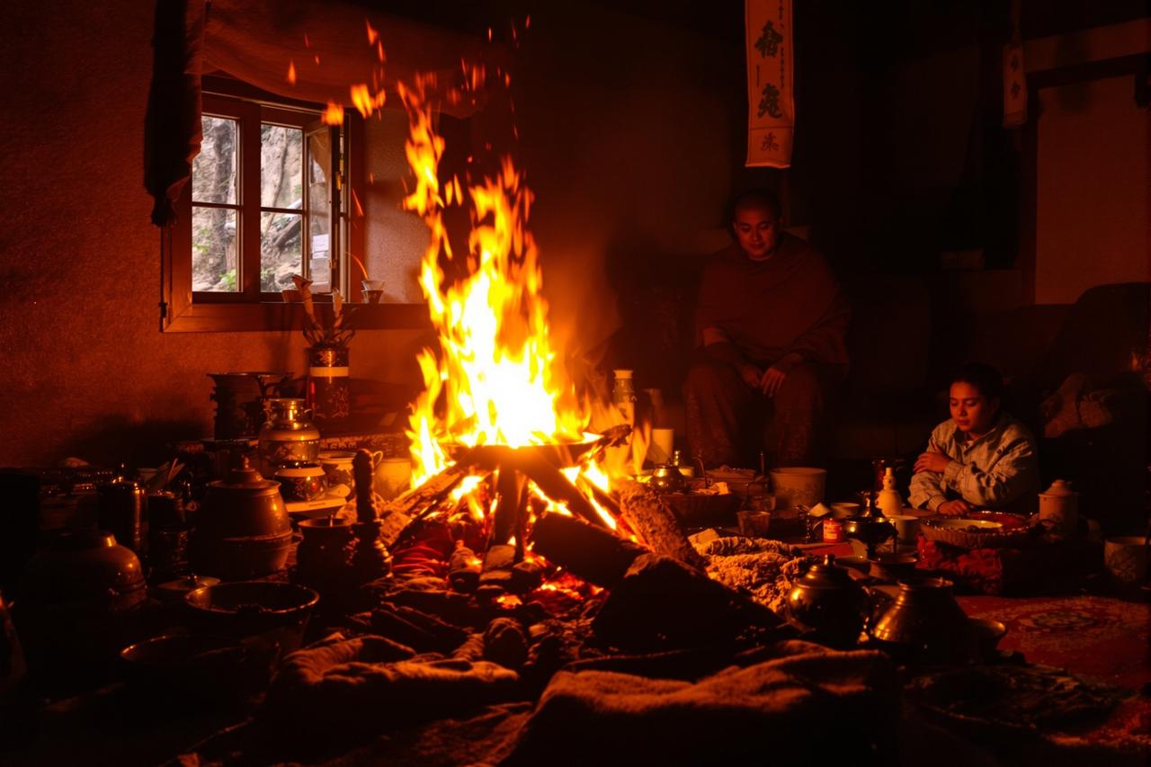 炉火边的故事:藏地冬夜纪事
